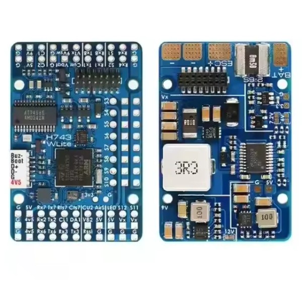 Original MATEK H743-WLITE Mini Fixed Wing Drone Flight Controller ArduPilot/INAV Barometer Remote Motor Battery Frame Parts